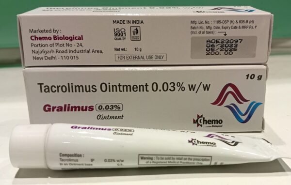 GRALIMUS 0.03% OINTMENT