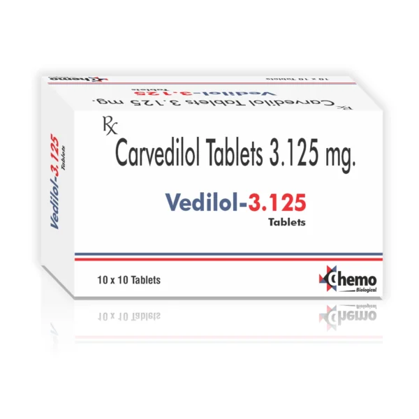 VEDILOL-3.125 TABLETS