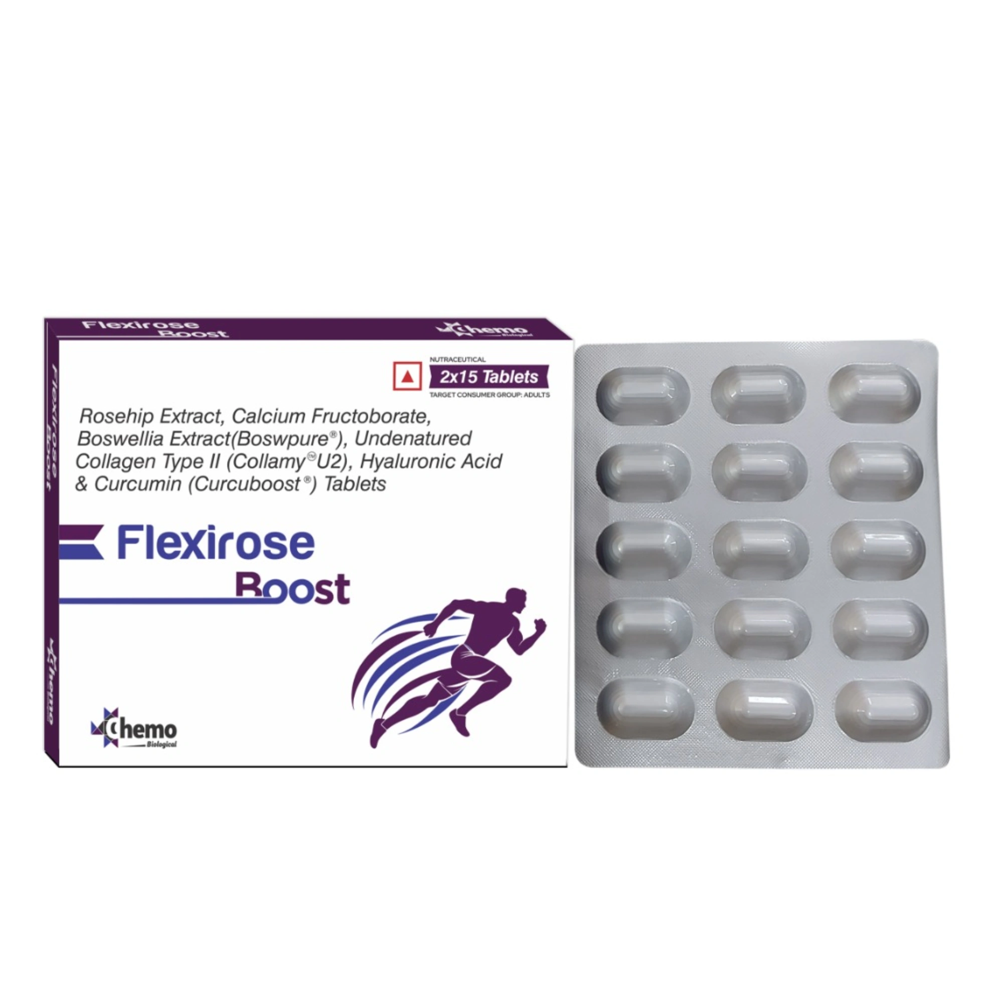FLEXIROSE BOOST TABLETS