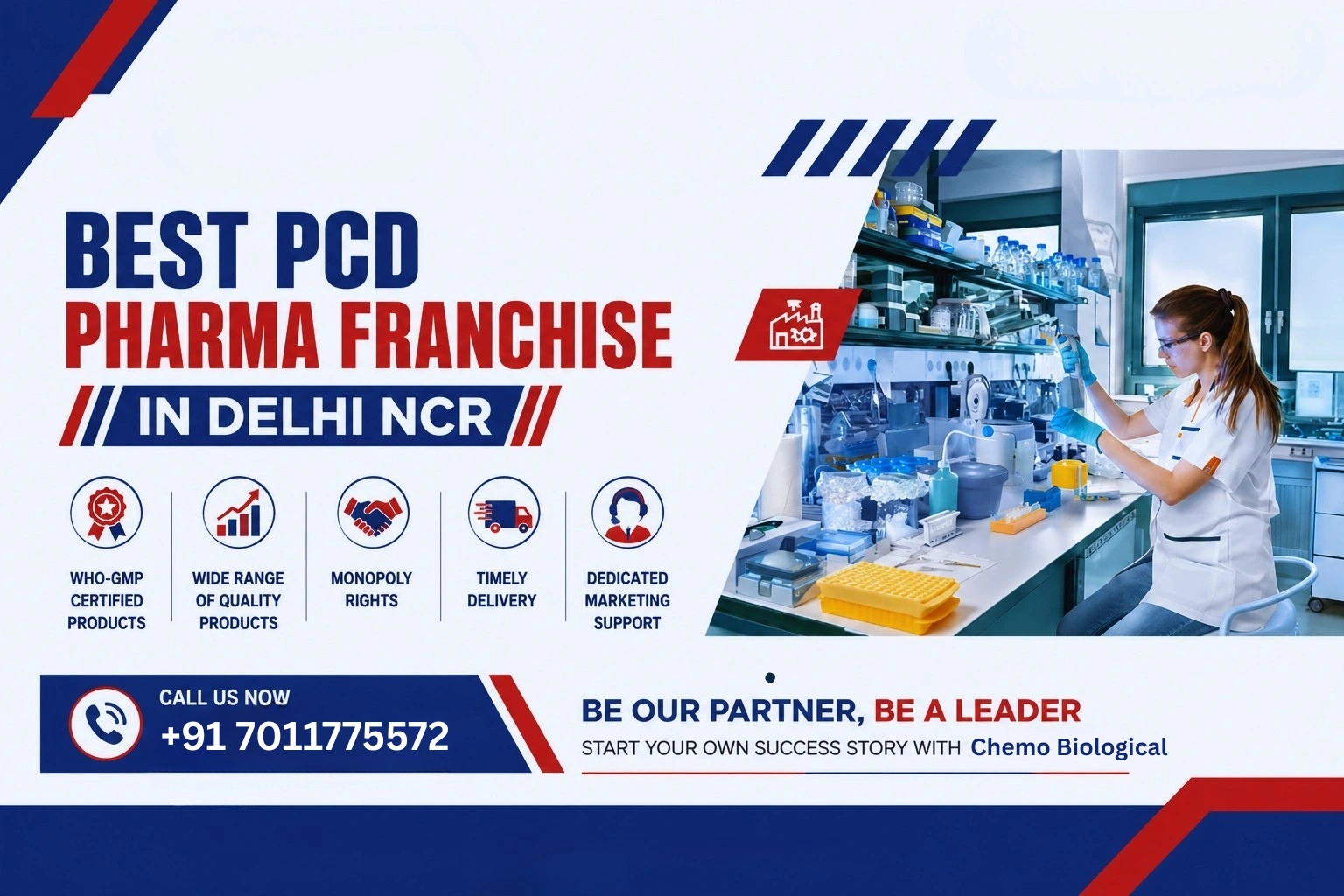 Best PCD Pharma Franchise in Delhi NCR by Chemo Pharma
