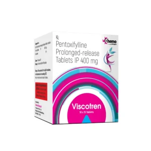 Viscotren 400 Tablets | Pentoxifylline Prolonged-Release Tablets IP 400 mg