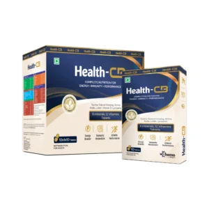 Health-CB Multivitamin & Multimineral Tablets with vitamins, minerals, taurine, ginseng, lutein and lycopene for daily wellness and nutritional support.