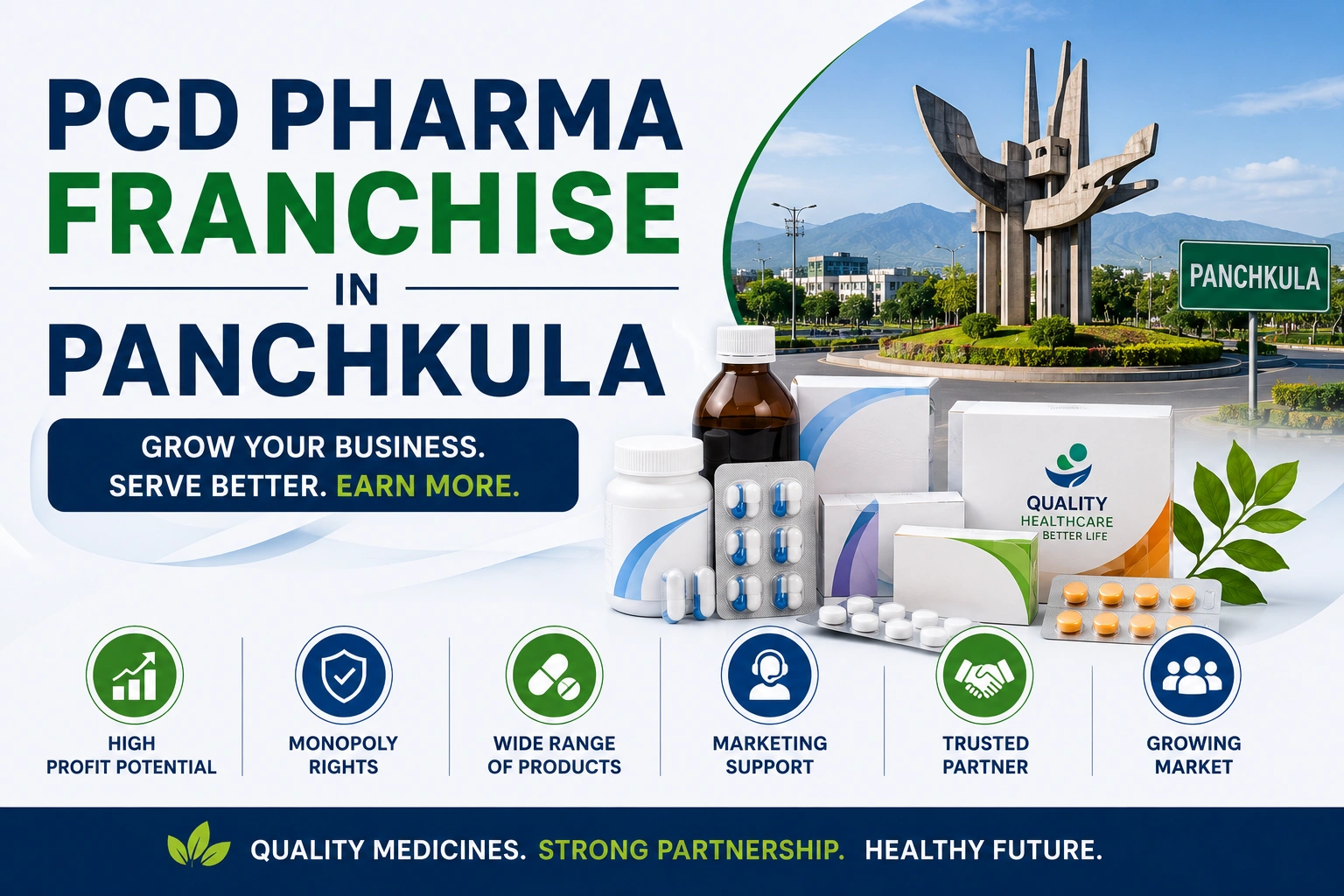 PCD Pharma Franchise in Panchkula – A Growing Business Opportunity for Healthcare Entrepreneurs