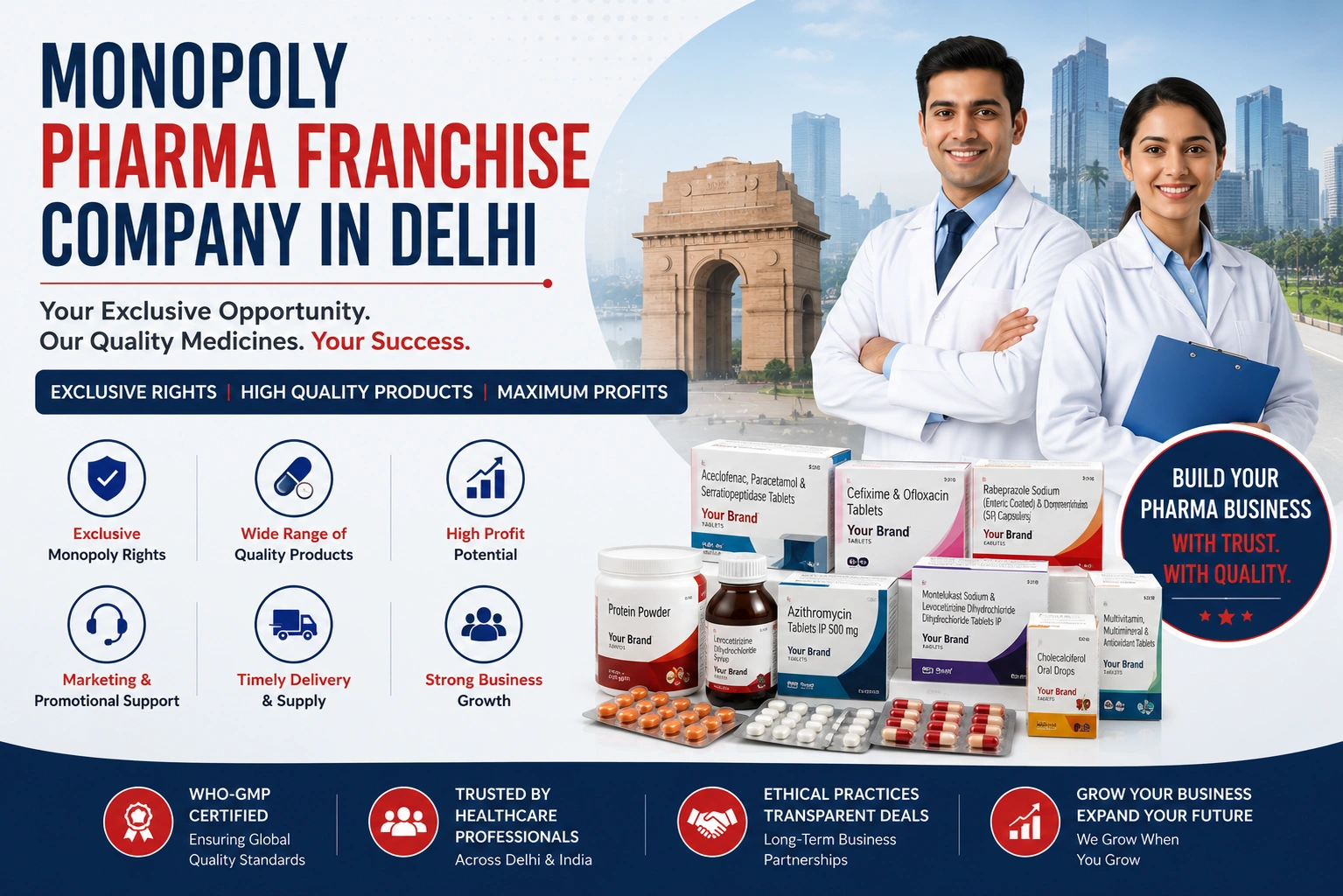 Monopoly Pharma Franchise Company in Delhi: Complete Guide to Building a Successful Pharma Business