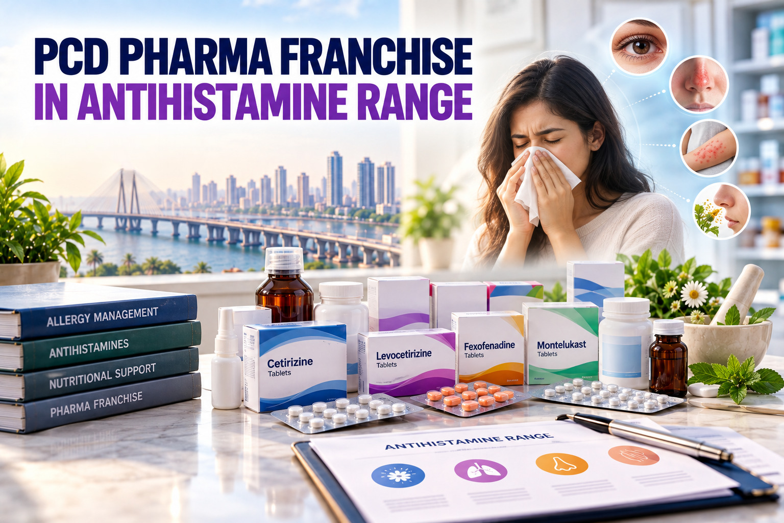 PCD Pharma Franchise in Antihistamine Range | Chemo Biological Best 7 Key Benefits