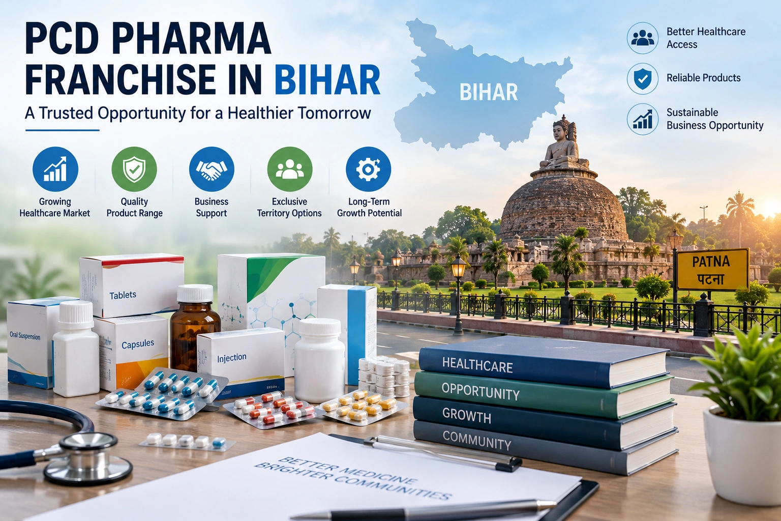PCD Pharma Franchise in Bihar | A Smart Opportunity for Pharma Entrepreneurs