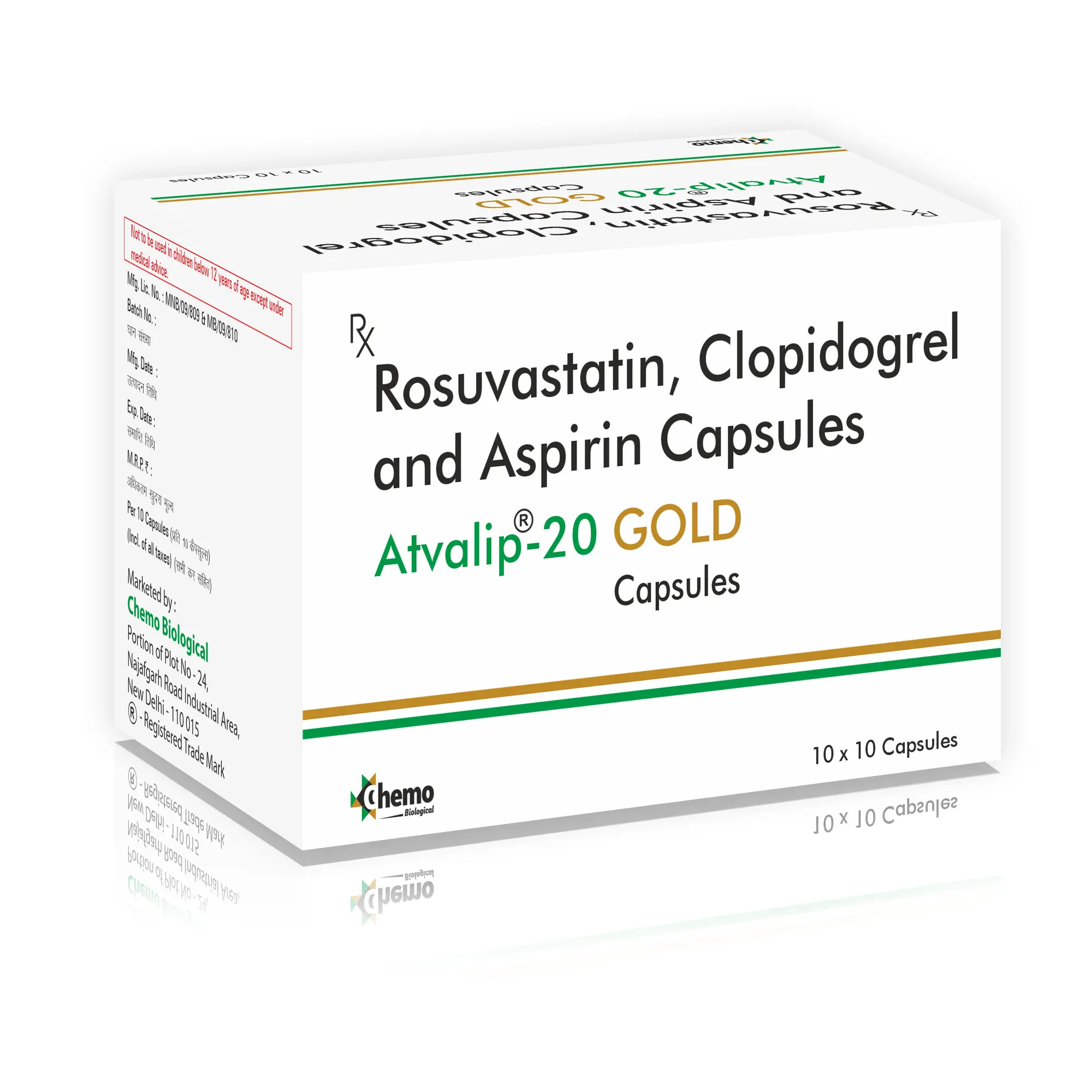 ATVALIP-20 GOLD CAPSULES