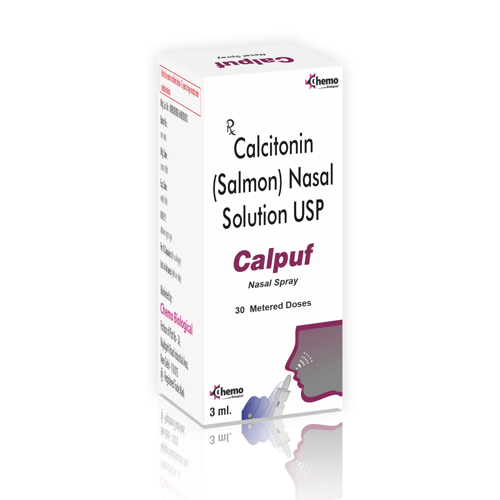CALPUF NASAL SPRAY (For Osteoporosis)