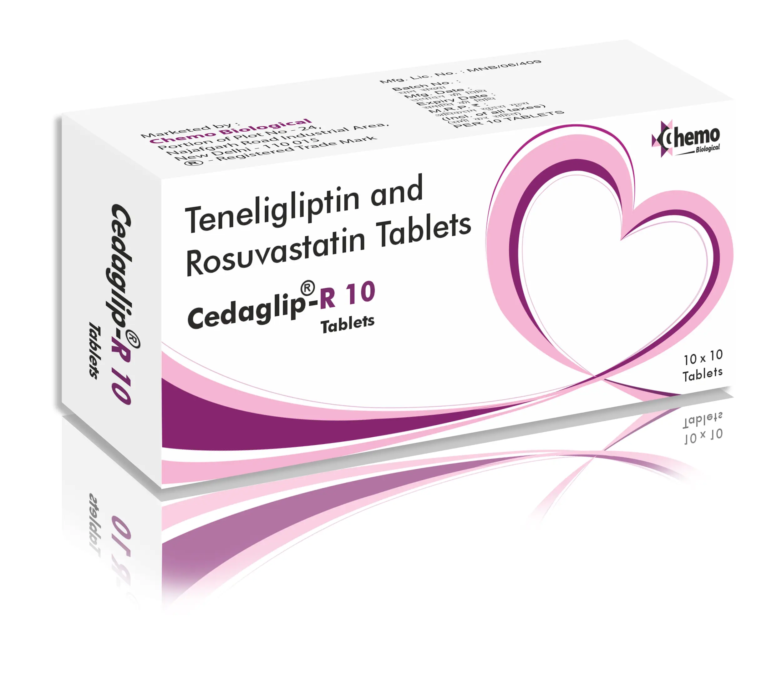 CEDAGLIP-R 10 TABLETS