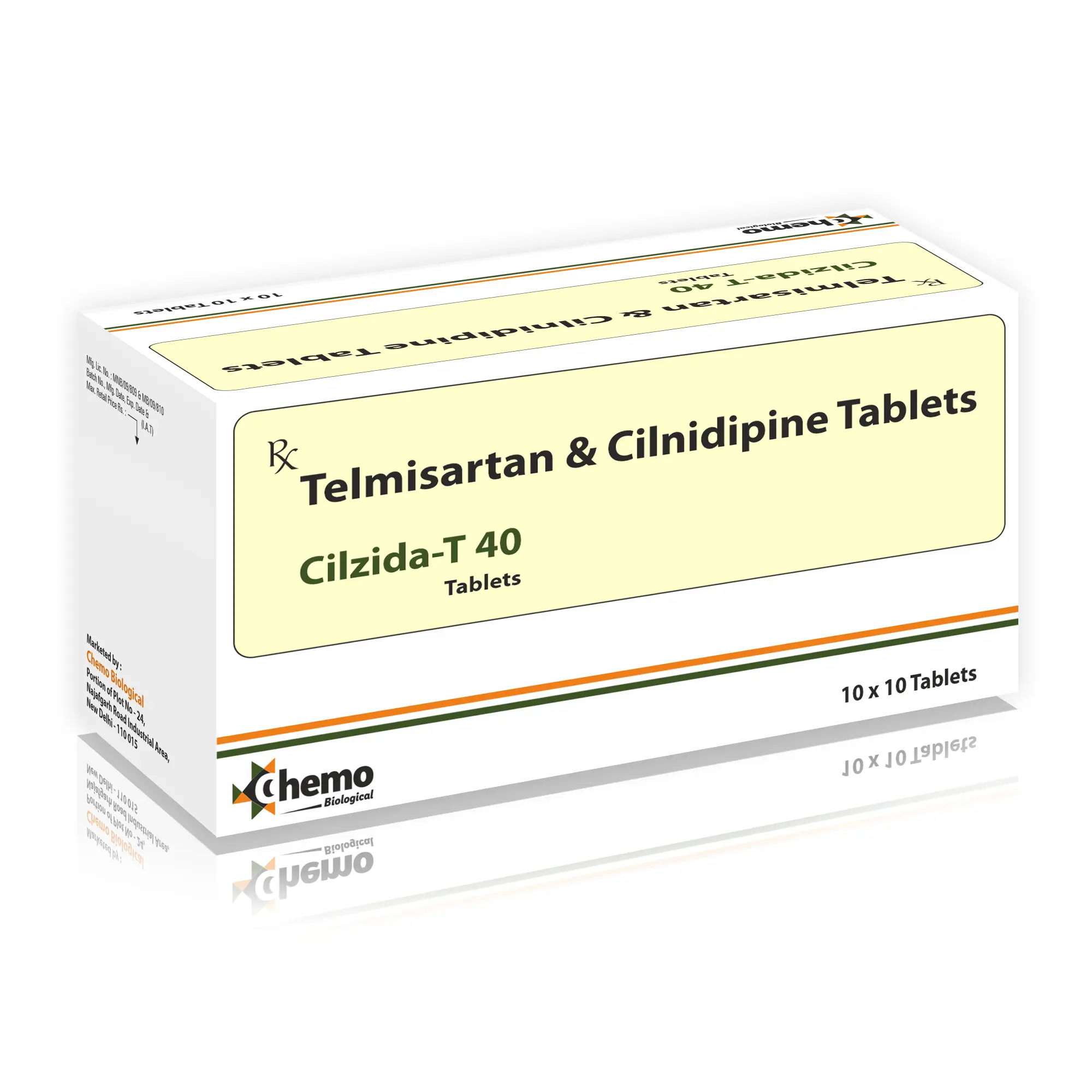 CILZIDA-T 40 TABLETS