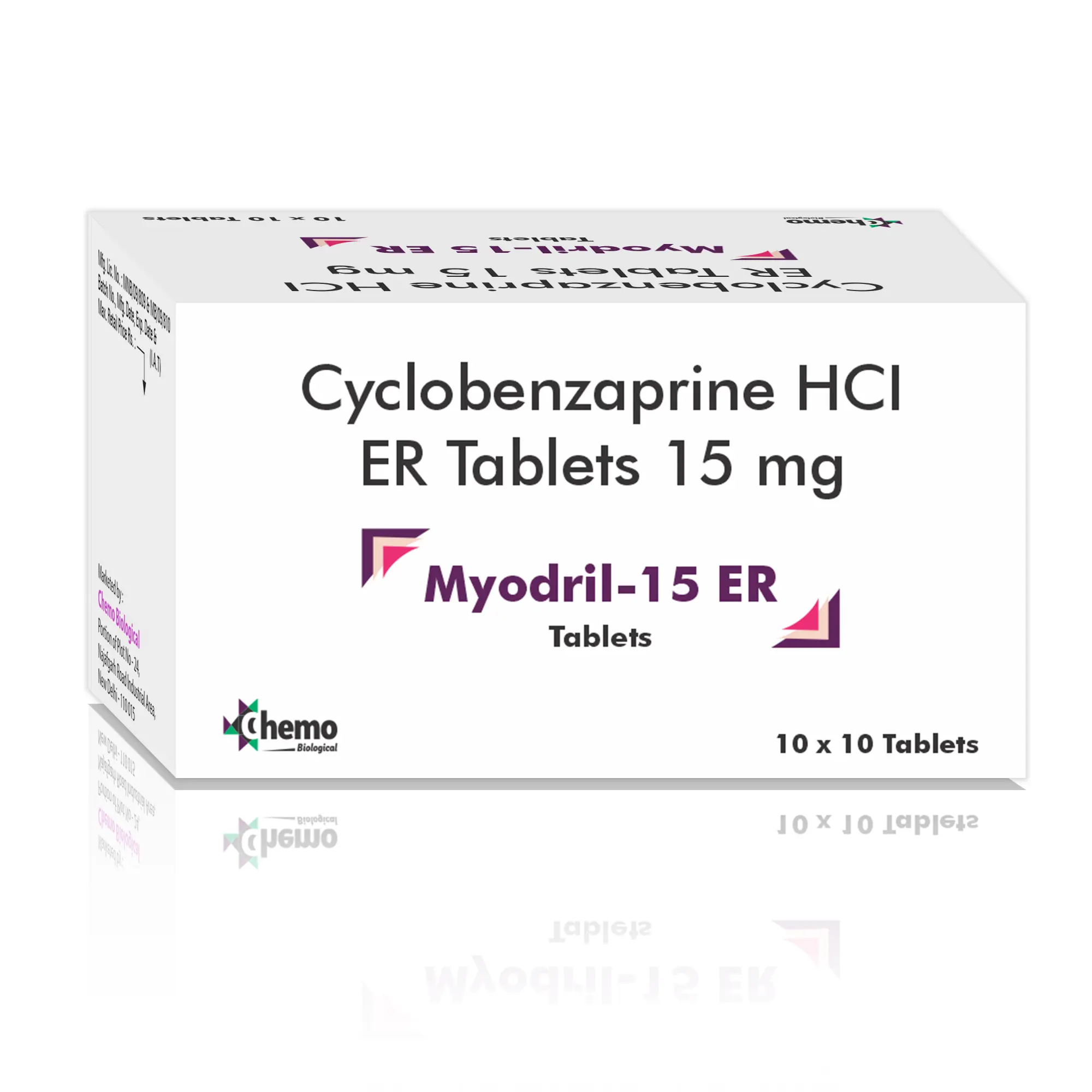 MYODRIL-15 ER TABLETS