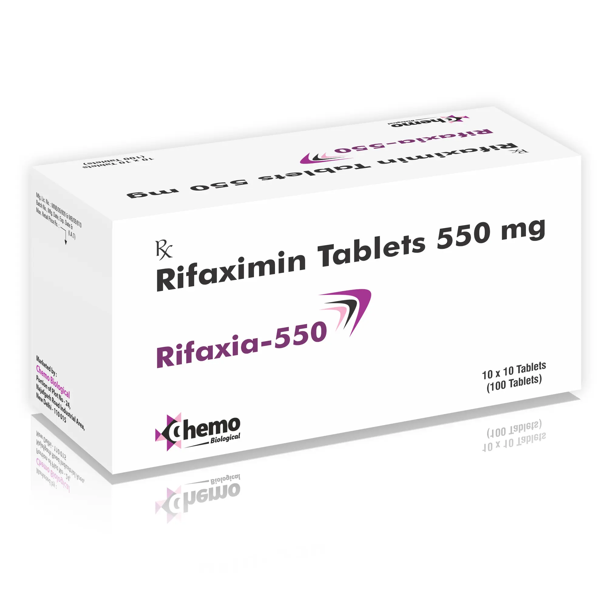 RIFAXIA-550 TABLETS