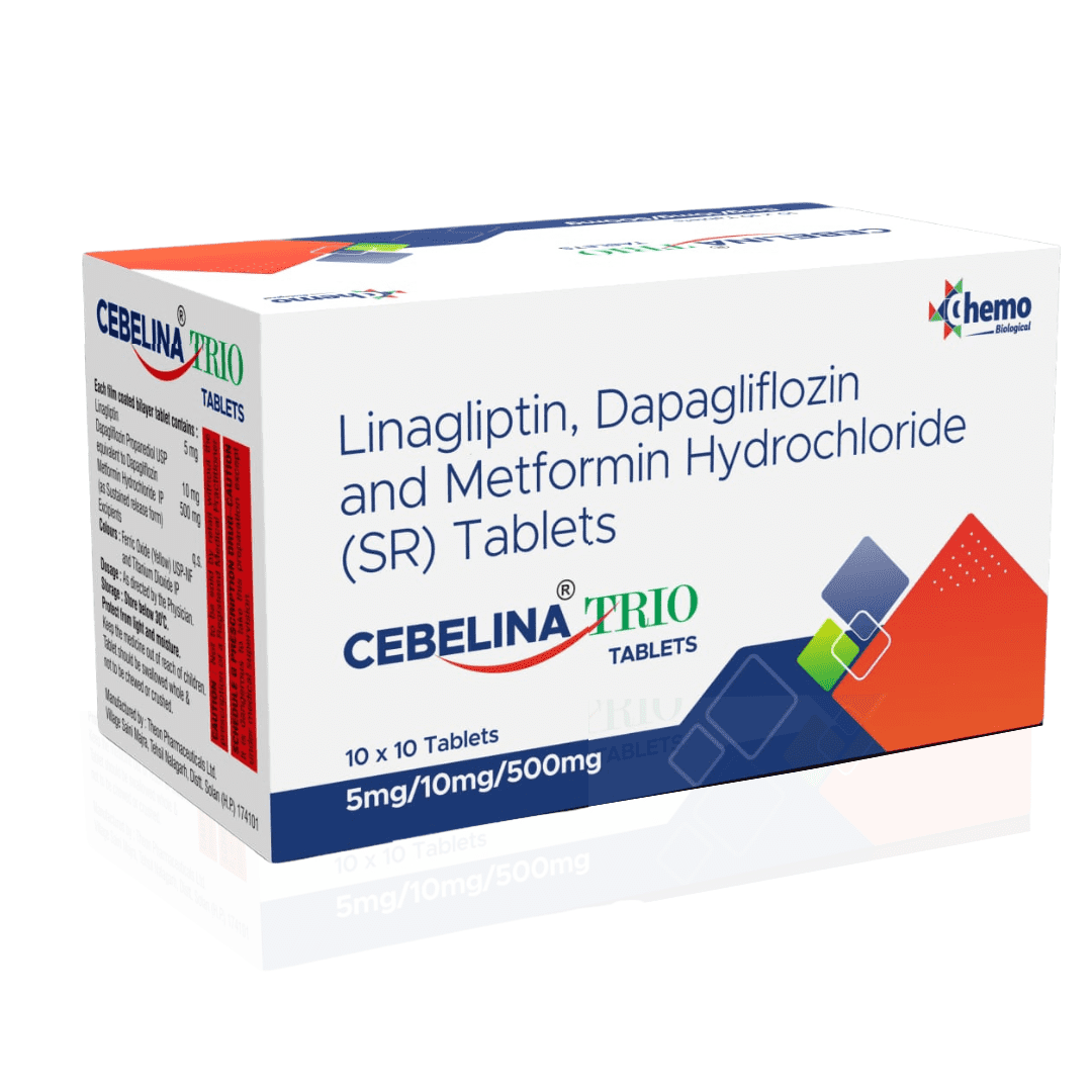 Cebelina Trio Tablets | Chemo Biological