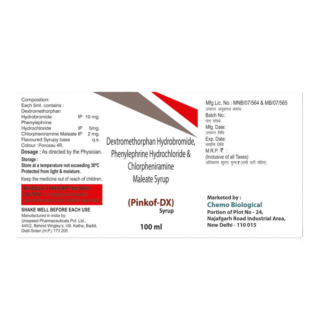 PINKOF-DX SYRUP